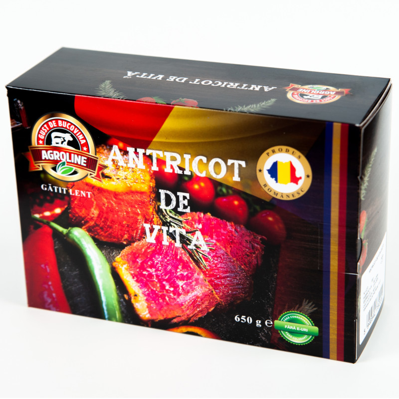 Antricot de vită gătit lent